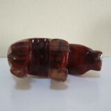 Two wooden animals