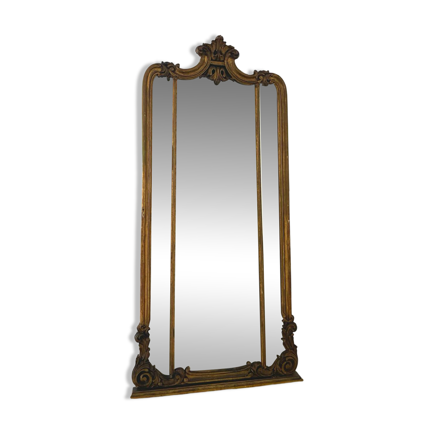 Antique Italian wall mirror, 19th century.