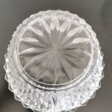 Set of 8 cups/ramekins with diamond cut glass handles