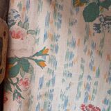 /Art Deco wardrobe with mirror in carved solid oak from the 20s/30s