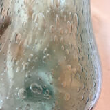 Bubbled glass decanter