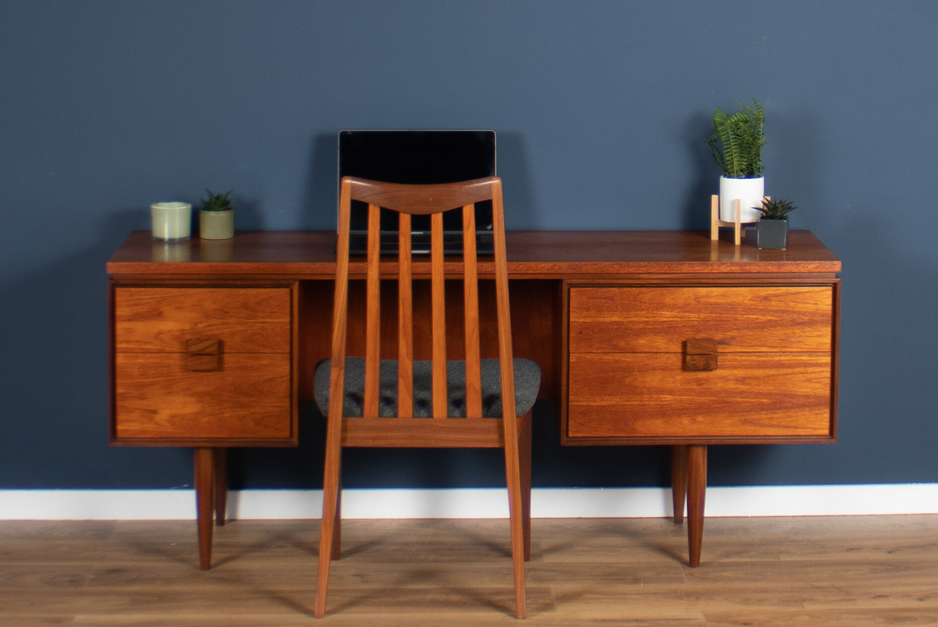 Teak desk by LB Kofod Larsen for G-plan 1960
