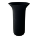Matte black glass vase Habitat 1990