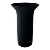 Matte black glass vase Habitat 1990