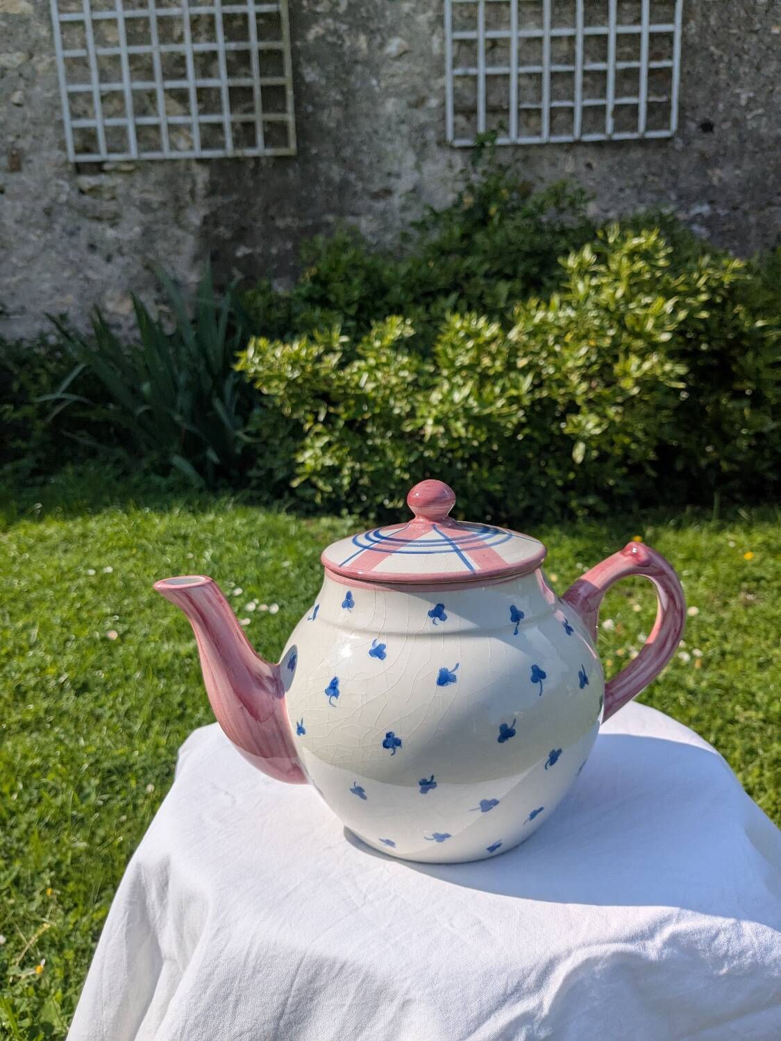 Vintage ceramic teapot