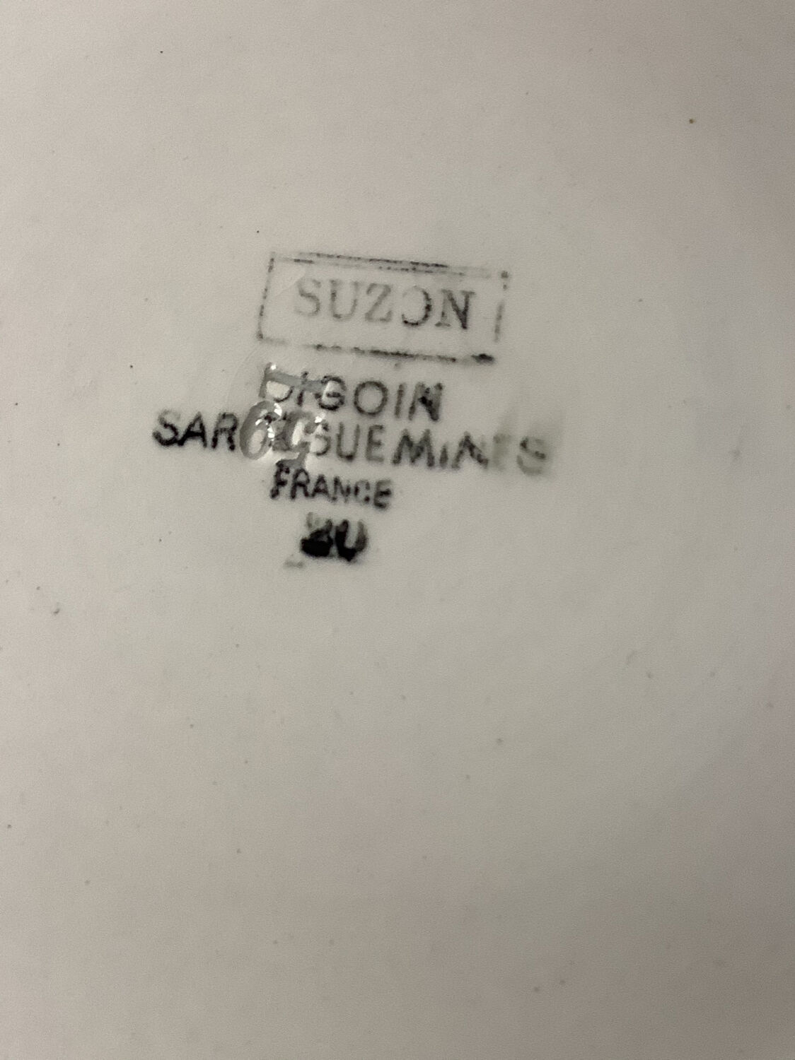 Sarreguemines cake dish or pie