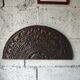 Carved wooden fronton mural – Asian craftsmanship