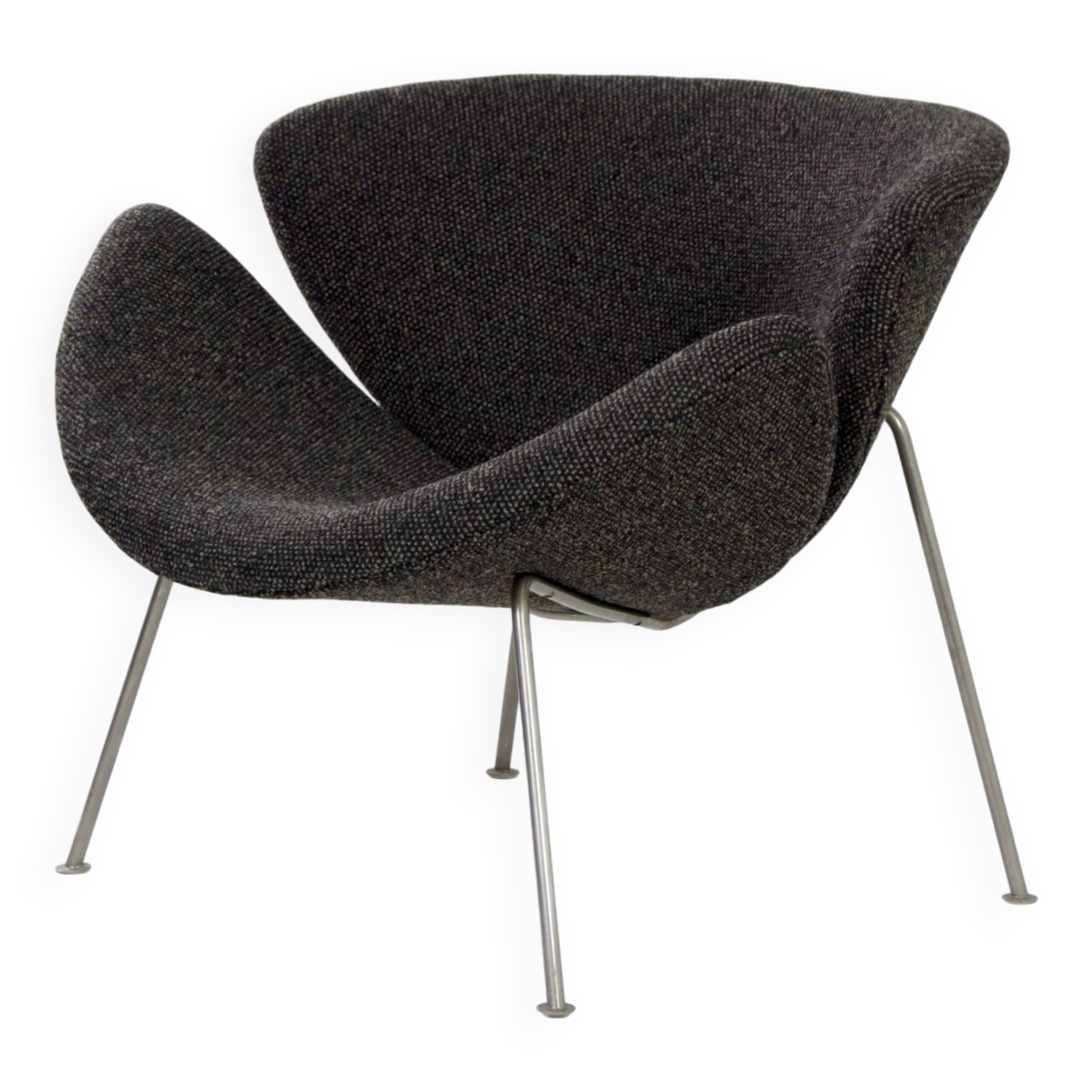 ORANGE SLICE BY PIERRE PAULIN FOR ARTIFORT, 1960S – EARLY EDITION, REUPHOLSTERED