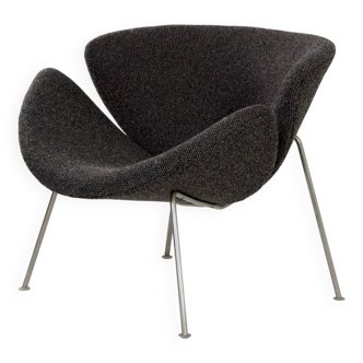 ORANGE SLICE BY PIERRE PAULIN FOR ARTIFORT, 1960S – EARLY EDITION, REUPHOLSTERED