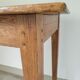 Parisian table in oak and pitch pine