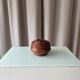 Woden round box
