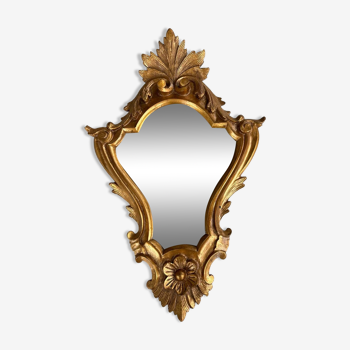Miroir vénitien doré