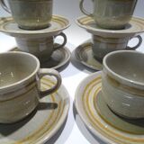Sarreguemines coffee cups