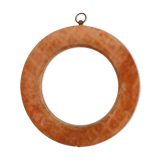 Mirror frame velvet pink 24cm