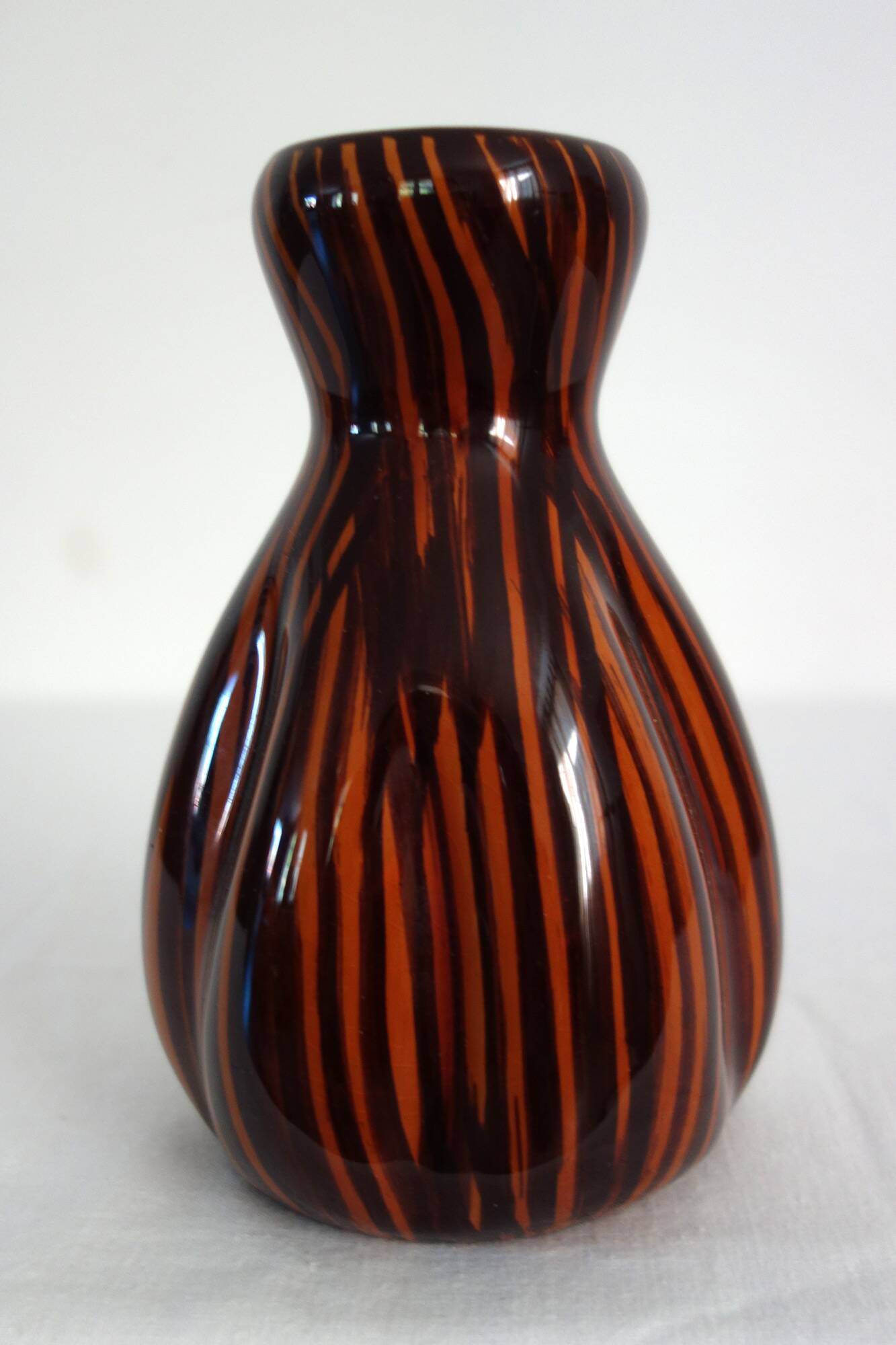 Domino Sarreguemines vase from the 50s/60s