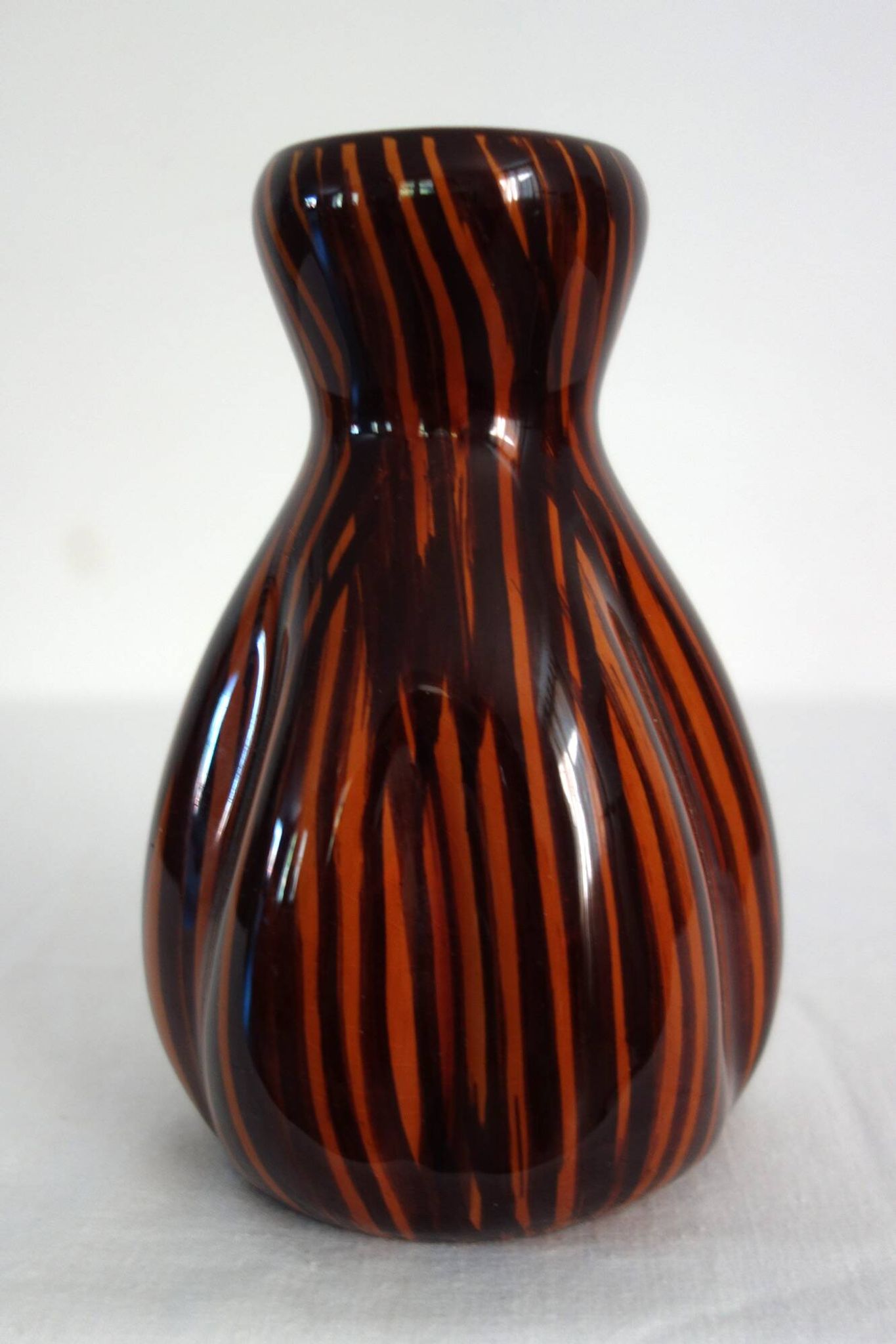 Vase Domino Sarreguemines années 50/60