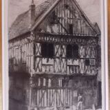 House of the sixteenth century in Joigny