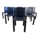 Carlo Bartoli dining chairs for Matteo Grassi, set of 6 - 1980s