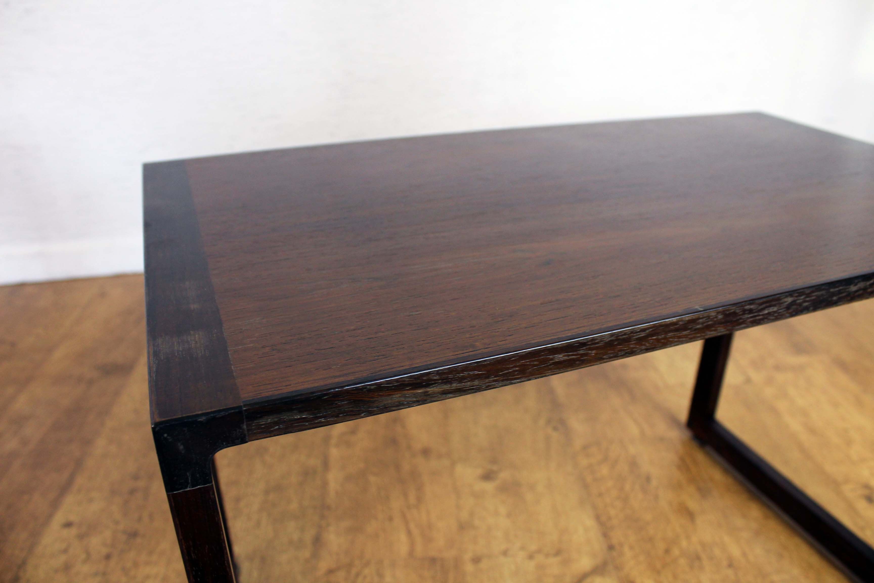 Rosewood nesting tables