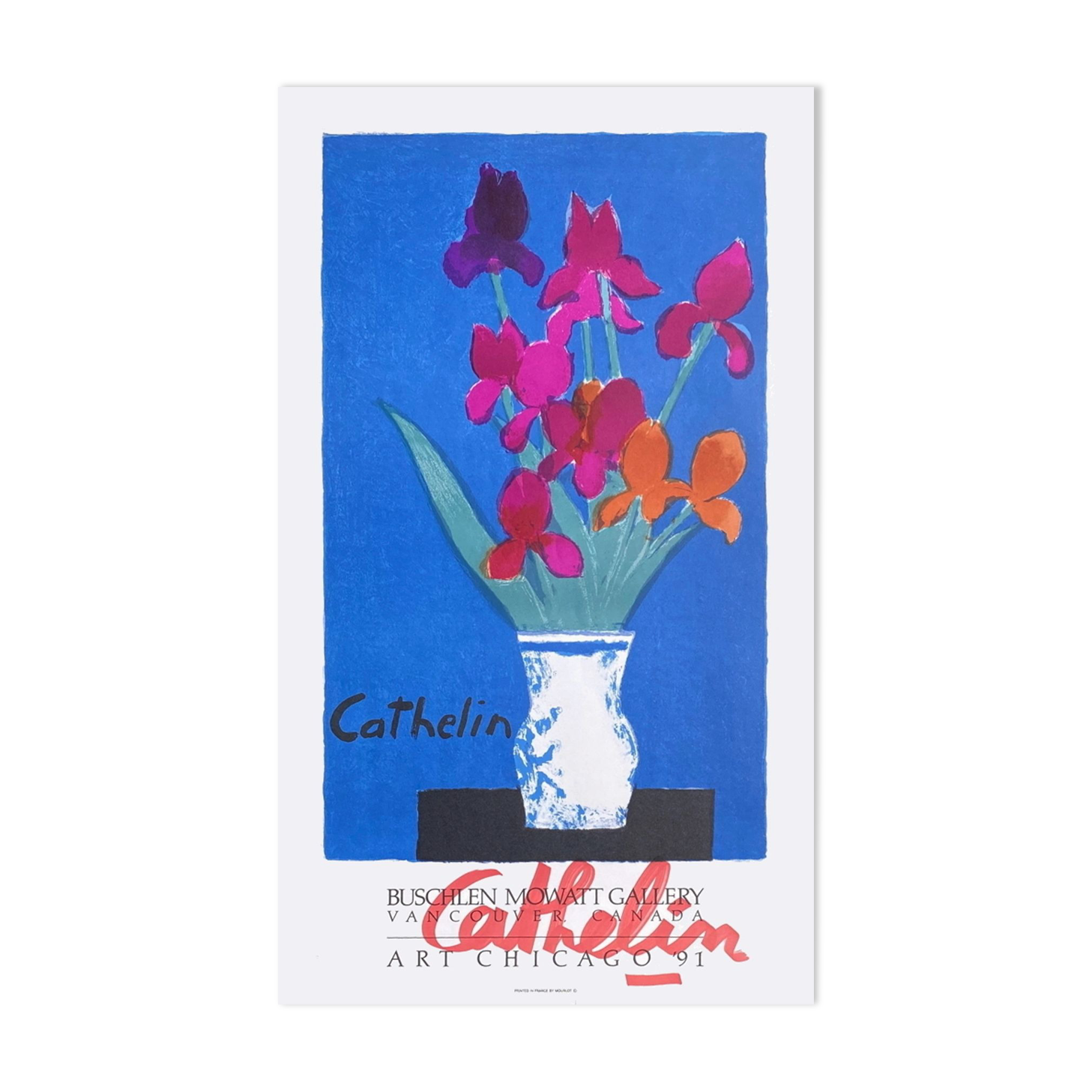 Poster Bernard Cathelin 1991