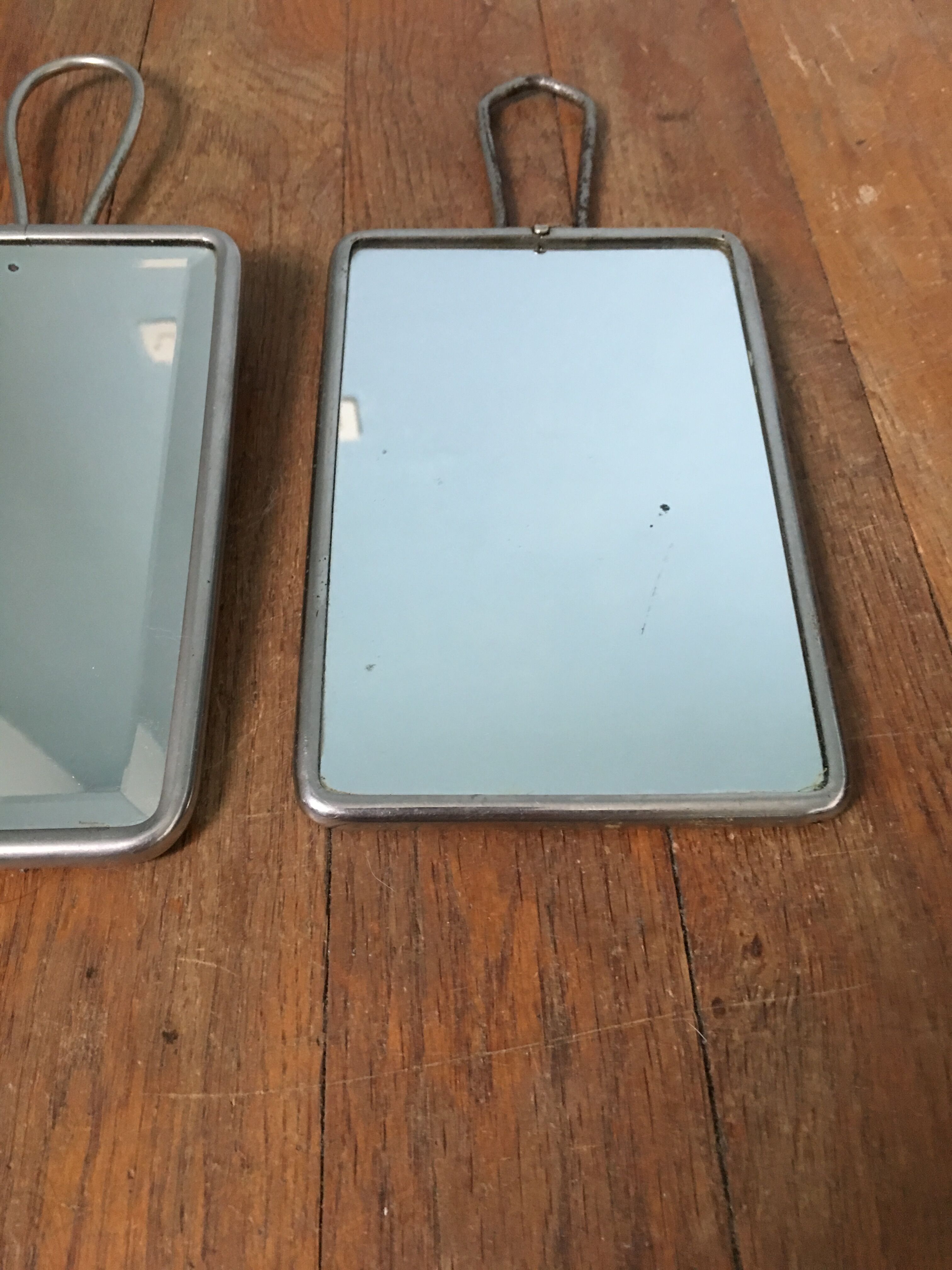 Set 3 barber mirrors 17x11.5