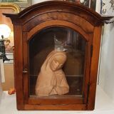 Walnut showcase