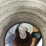 Seventies lamp 50 cm with original lampshade