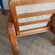 Fauteuil scandinave 60s teck