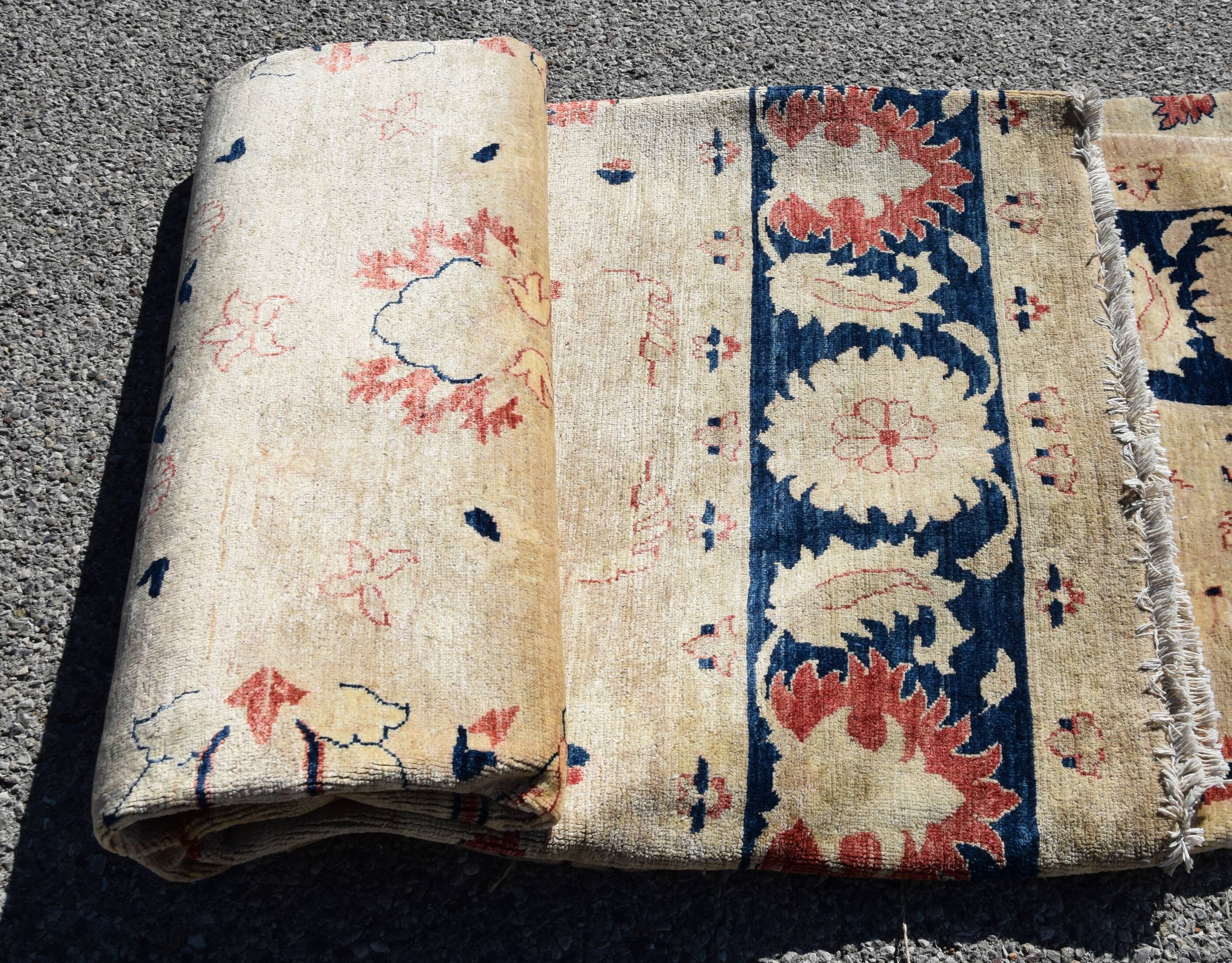 Ziegler oriental rug - handmade: 3.00 X 2.45 meters. Quality: wool