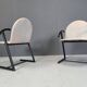 Postmodern dining chairs, 1980s
