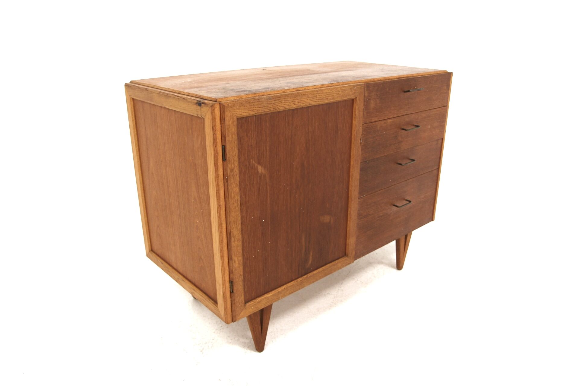 Scandinavian teak chest of drawers "Modul", Bengt Ruda for Möble-IKÉA, Sweden, 1960