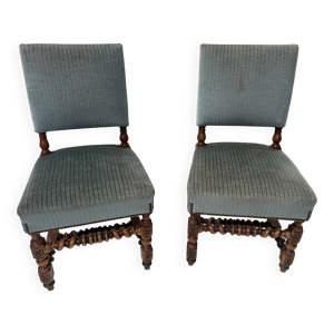 Paire chaises style - xiii