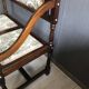 Vintage Antique Hall Bench 2-Person