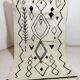 Tapis marocain en laine berbère 237 x 140cm
