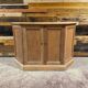 Small auxiliary buffet in sandblasted walnut - 1950s design
