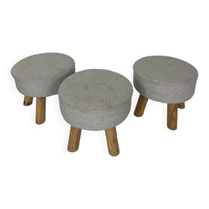 3 tabourets tripodes