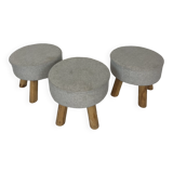 3 tripod stools