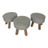 3 tripod stools