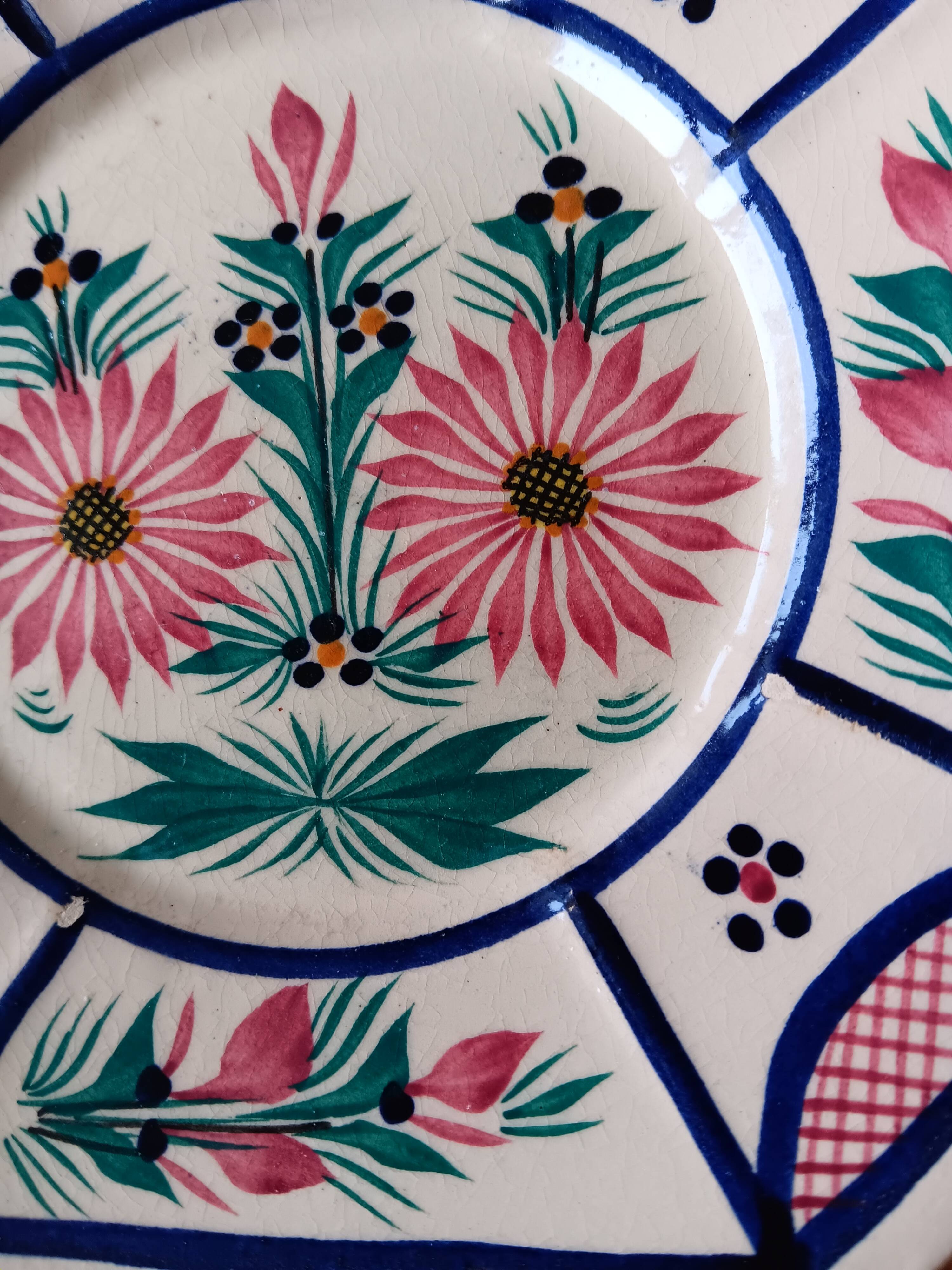 Small HB Quimper plates