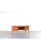 Teak Danish Desk and Two Armchairs
