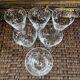 Set of 6 engraved glasses