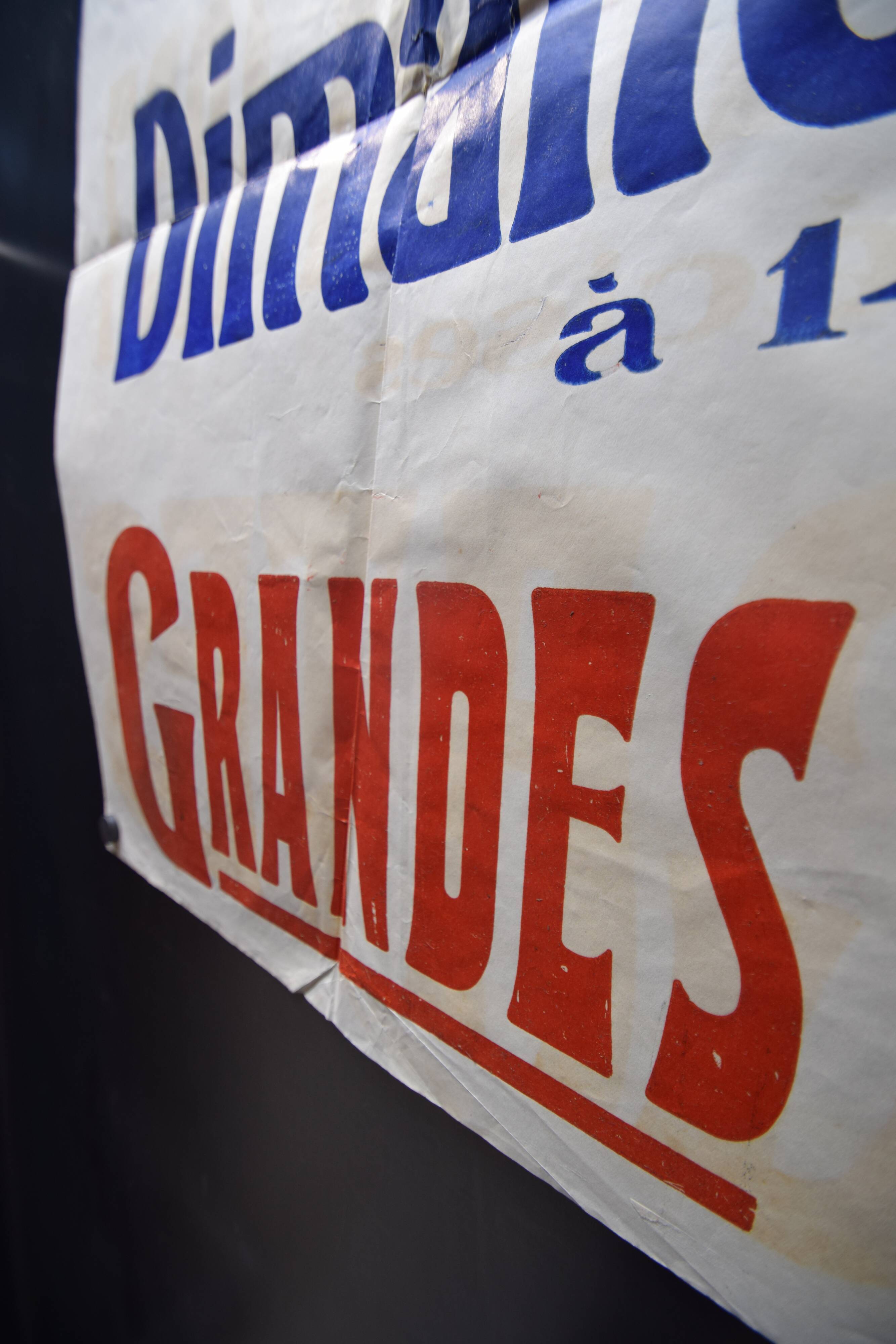 Poster "Great Regatta" - City of Langon - 1937