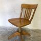 Mid-century Stoll vintage workshop chair