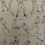 Lithography engraving boxing from 1897