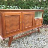 Sideboard in oak compass feet