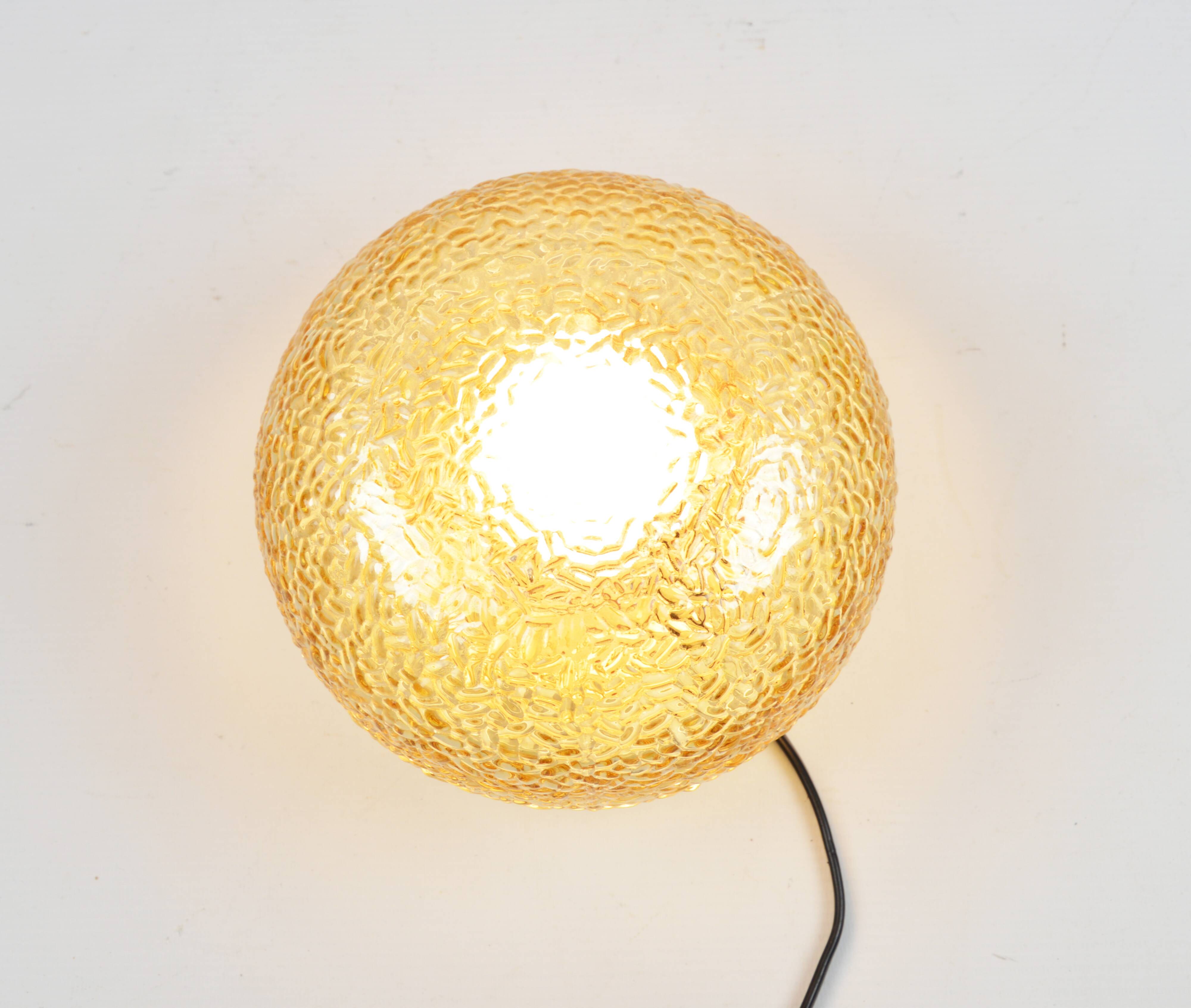 Pair of ceiling lamps, 1970s