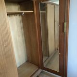 Vallin wardrobe and bedside table