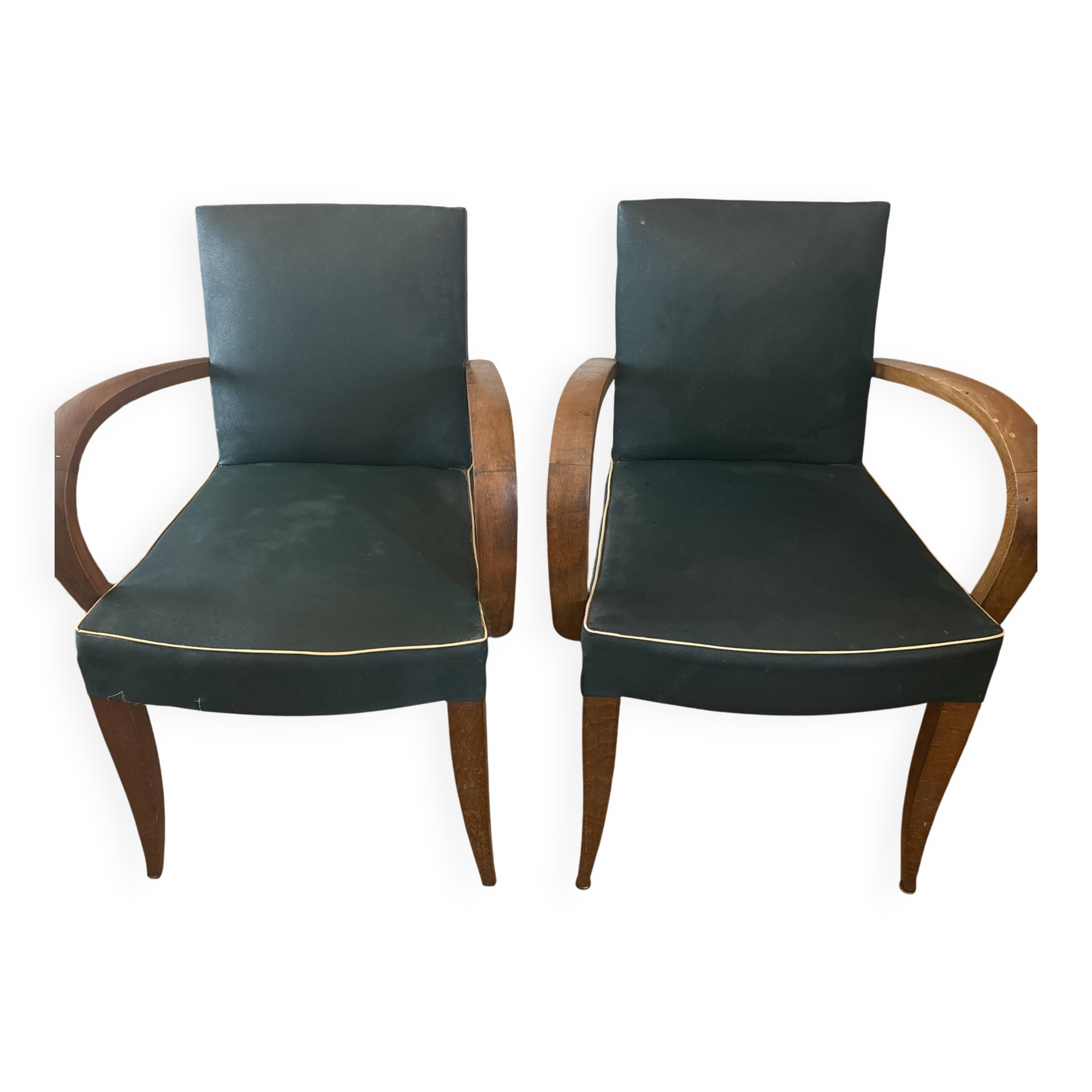 Paire de fauteuils années 1950