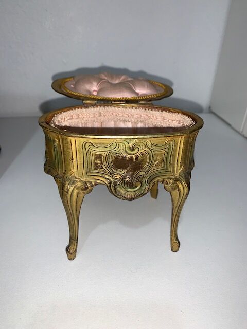 Brass jewelry box