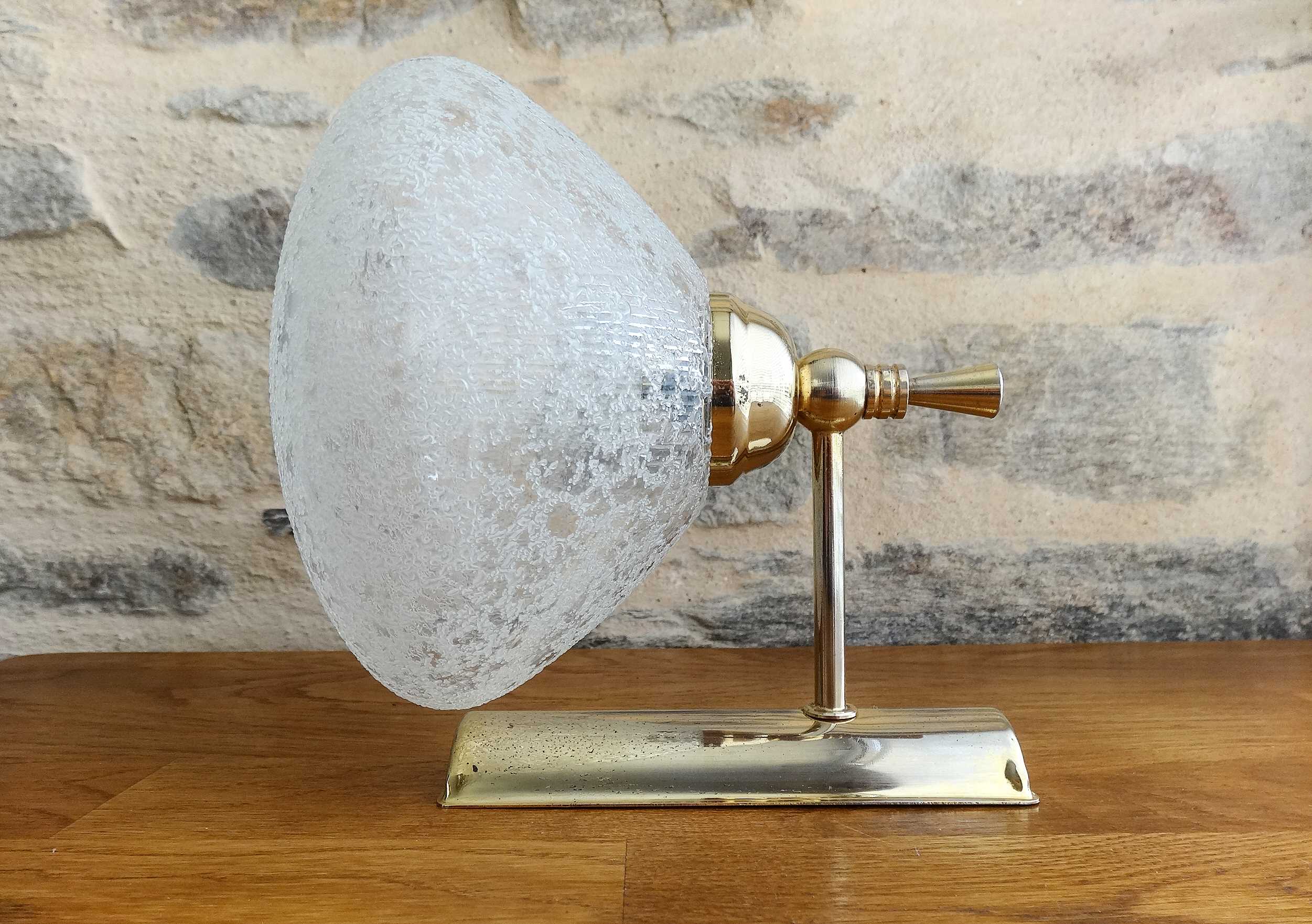 Wall sconce transparent glass
